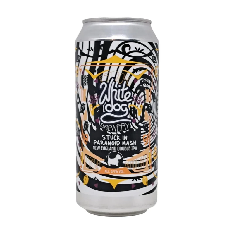 White Dog Stuck in Paranoid Mash | Double NEIPA