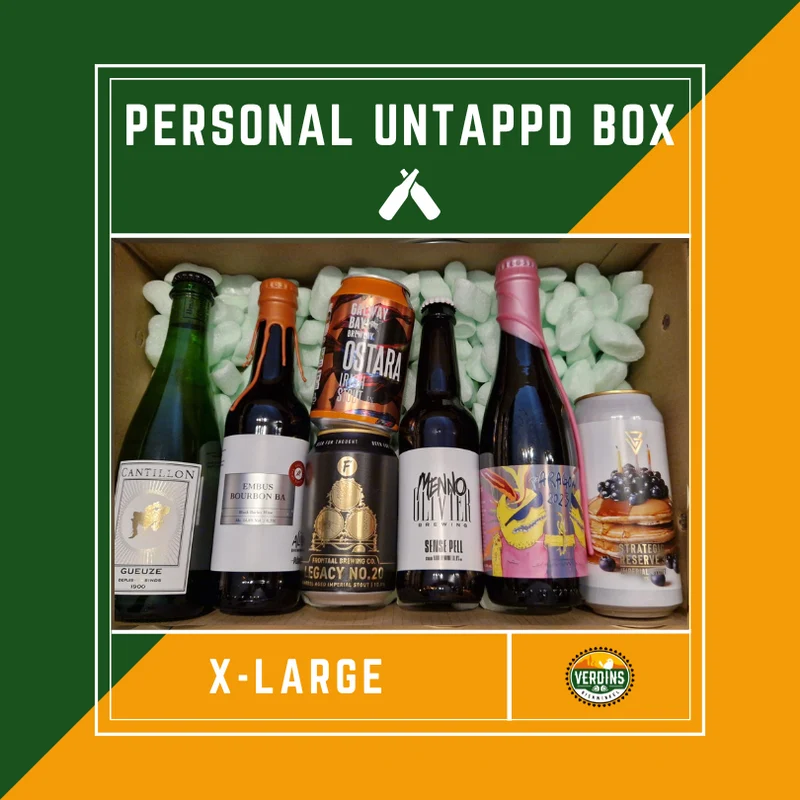 Persoonlijk Untappd Bierpakket - X-Large