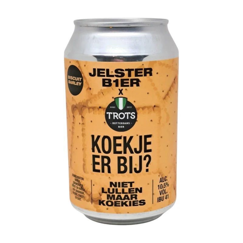Jelster X Trots Bier Rotterdam Koekje er bij? Biscuit Barley | Barley Wine