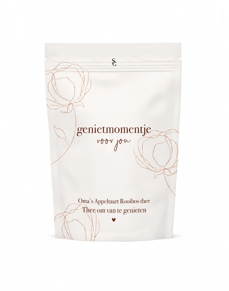 Genietmomentje voor Jou – Oma’s Appeltaart Rooibos Thee | Cadeauthee