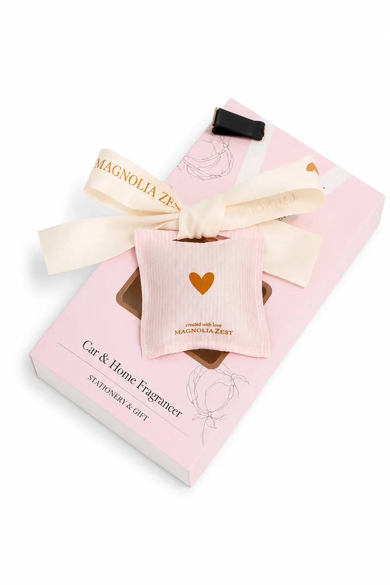 Peony & Lily Blossom Auto- & Huisparfum – Luxe Geurhanger
