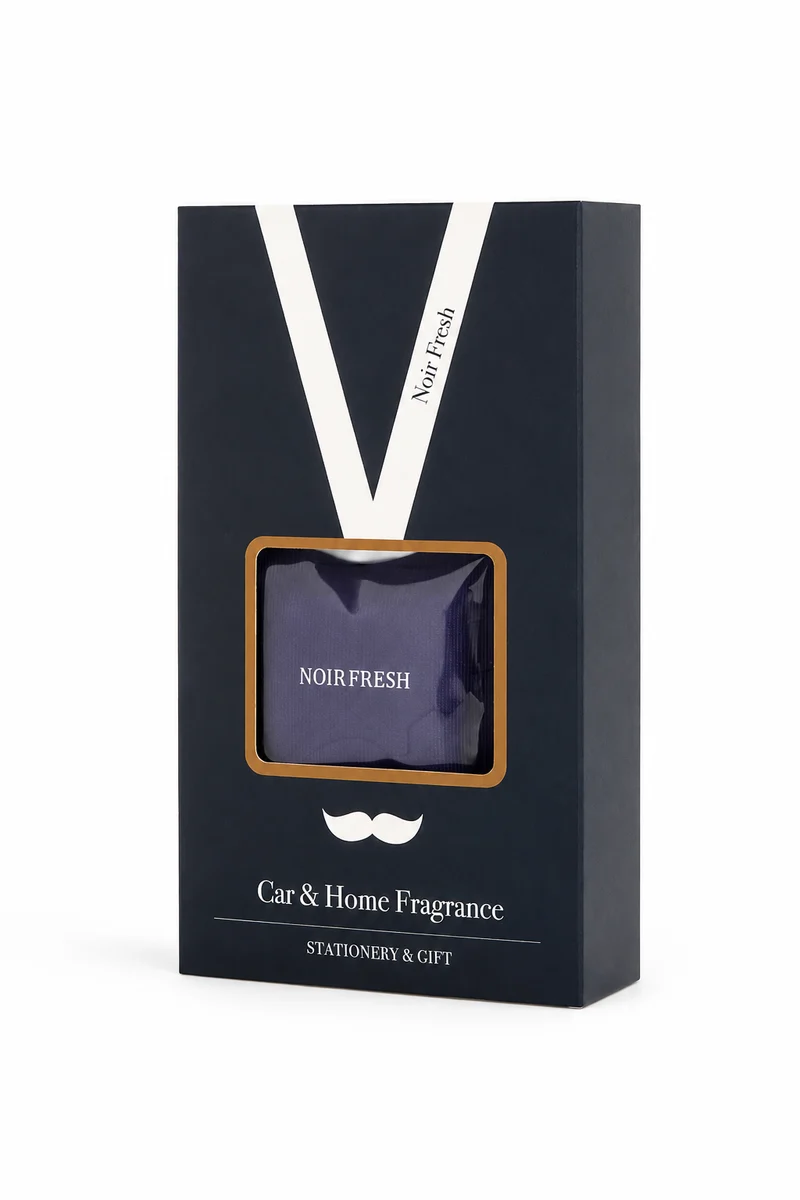 Noir Fresh Auto- & Huisparfum – Luxe Geurhanger voor Auto en Woning