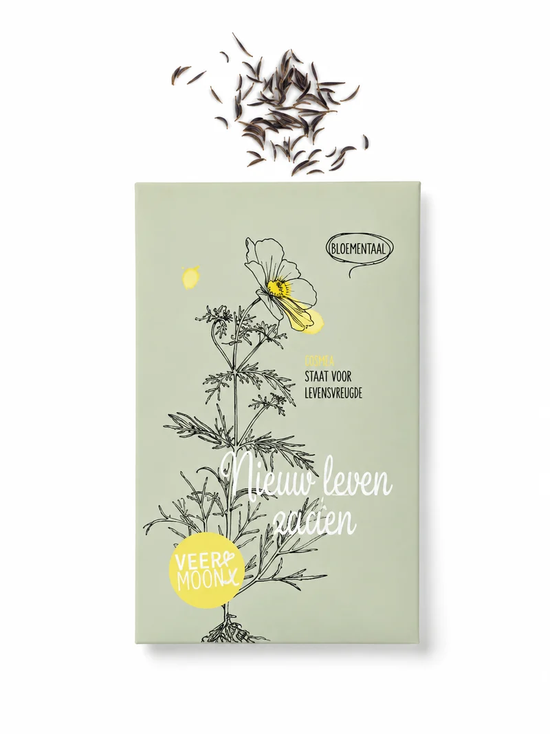 Nieuwe Leven Zaden – Bloemenzaden Cadeau | Zwangerschap & Geboorte | Veer & Moon