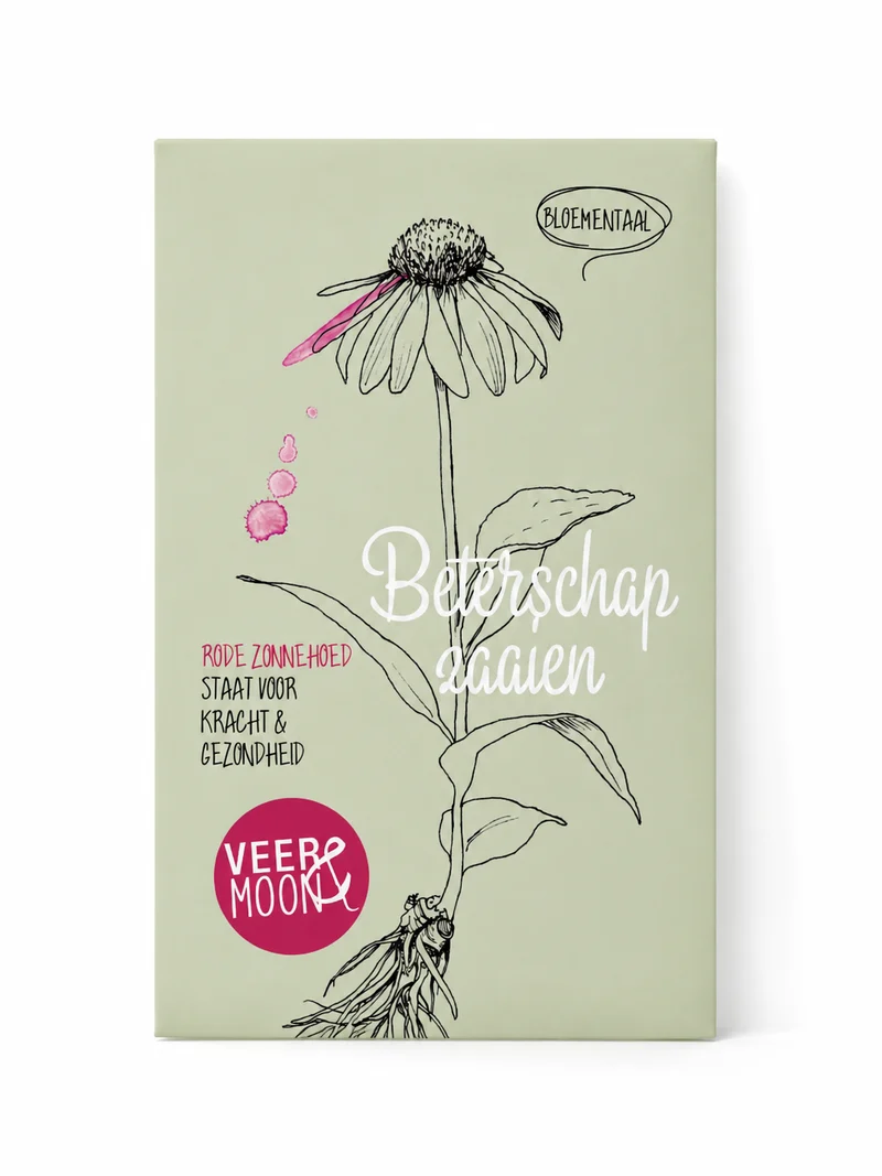 Beterschap Zaden – Bloemenzaden Cadeau | Duurzaam Beterschap Cadeautje | Veer & Moon