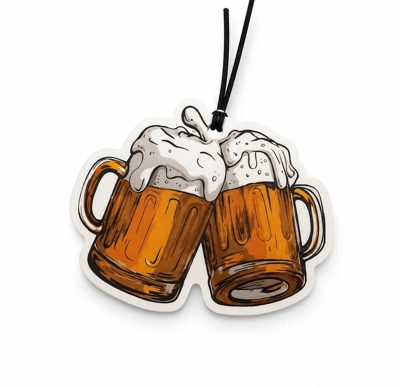 Auto Geurhanger Bierpullen – Originele Geurhanger voor Auto