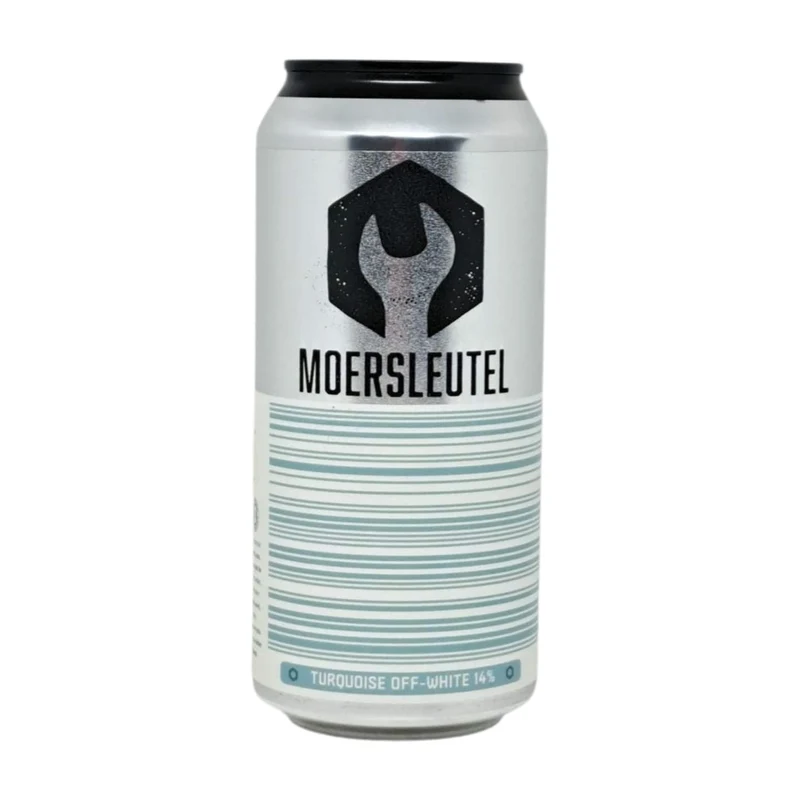 Moersleutel X Pinta Barrel Barcode: Turquoise Off-White | BA Imperial Stout