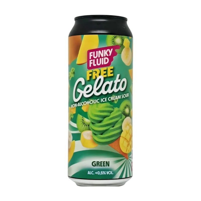 Funky Fluid Free Gelato: Green | Non Sour