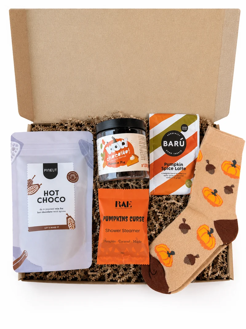 Herfst Cadeaubox – Pumpkin Spice Cadeau | Gezellig Herfstcadeau