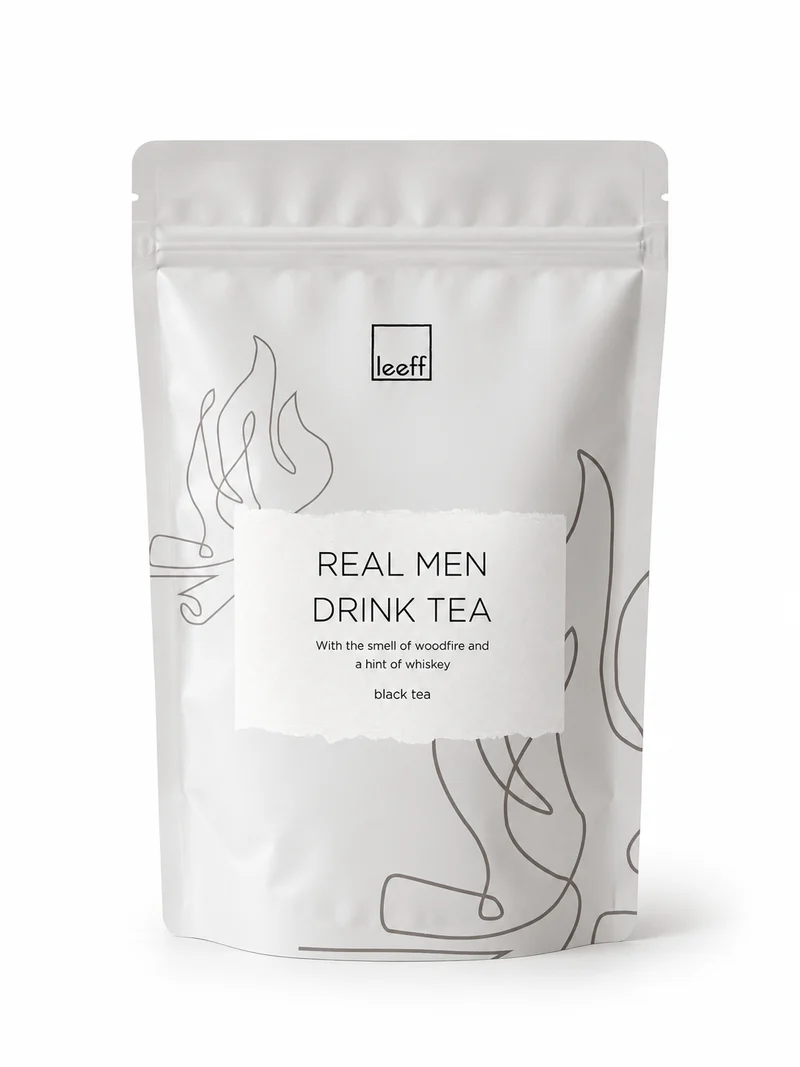 Real Men Drink Tea – Stoere zwarte thee met houtvuur & whiskey