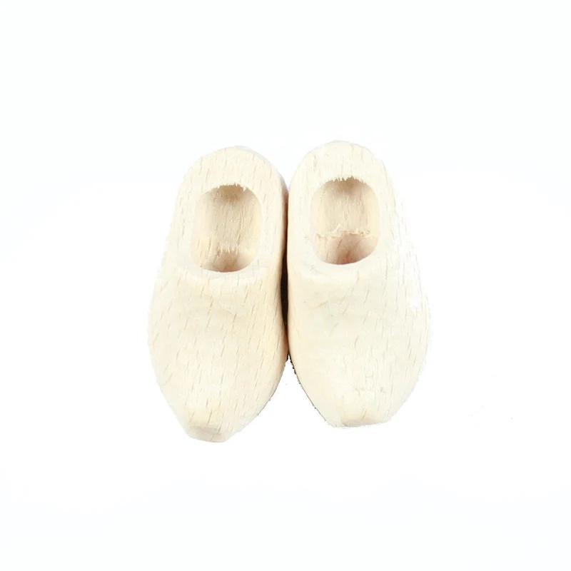 Wooden Shoes Fridge Magnet Plain