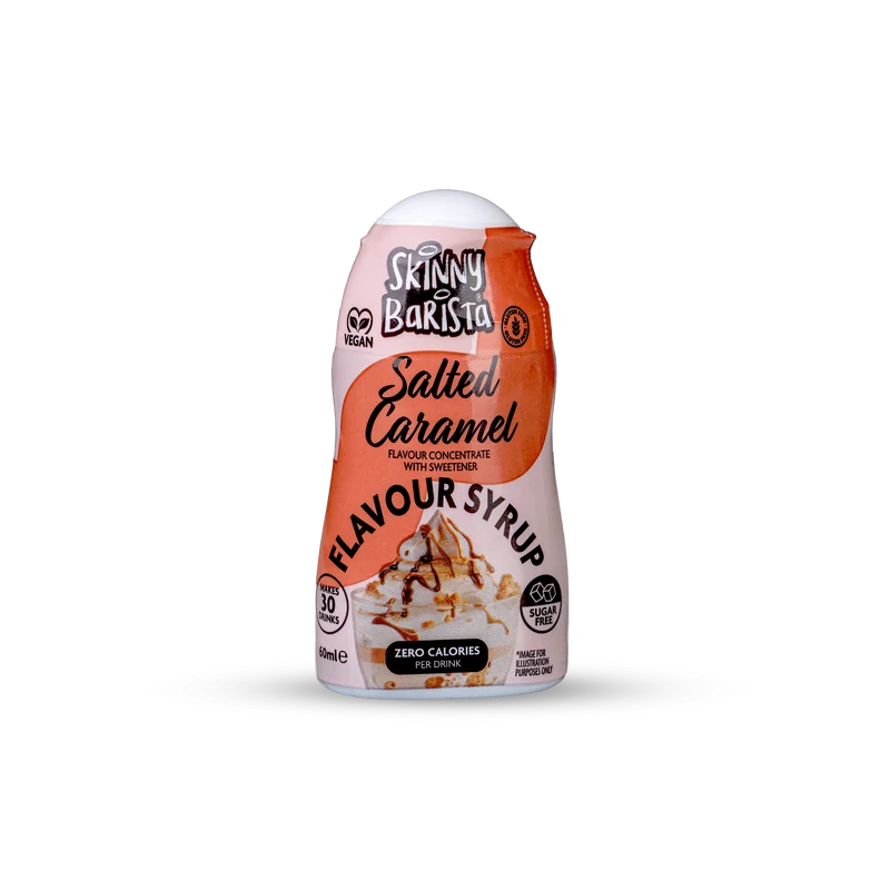 Skinny Barista Suikervrije Koffiesiroop met Zoute Karamelsmaak - 60 ml