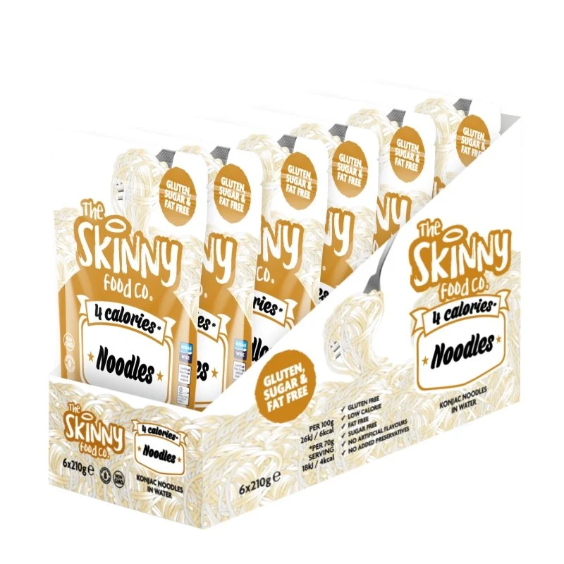 4 Calorie Shirataki Magere Noedels - (6 x 210g Doos)