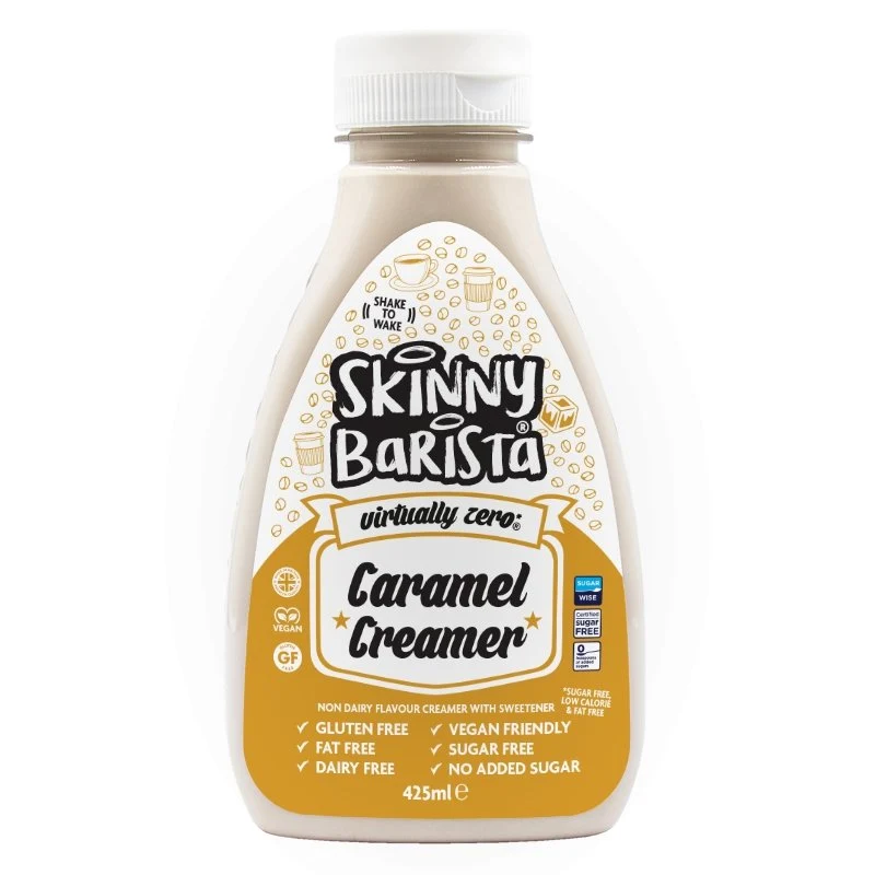 Karamelsmaak Caramel Creamer - Magere creamer zonder zuivel - 425 ml