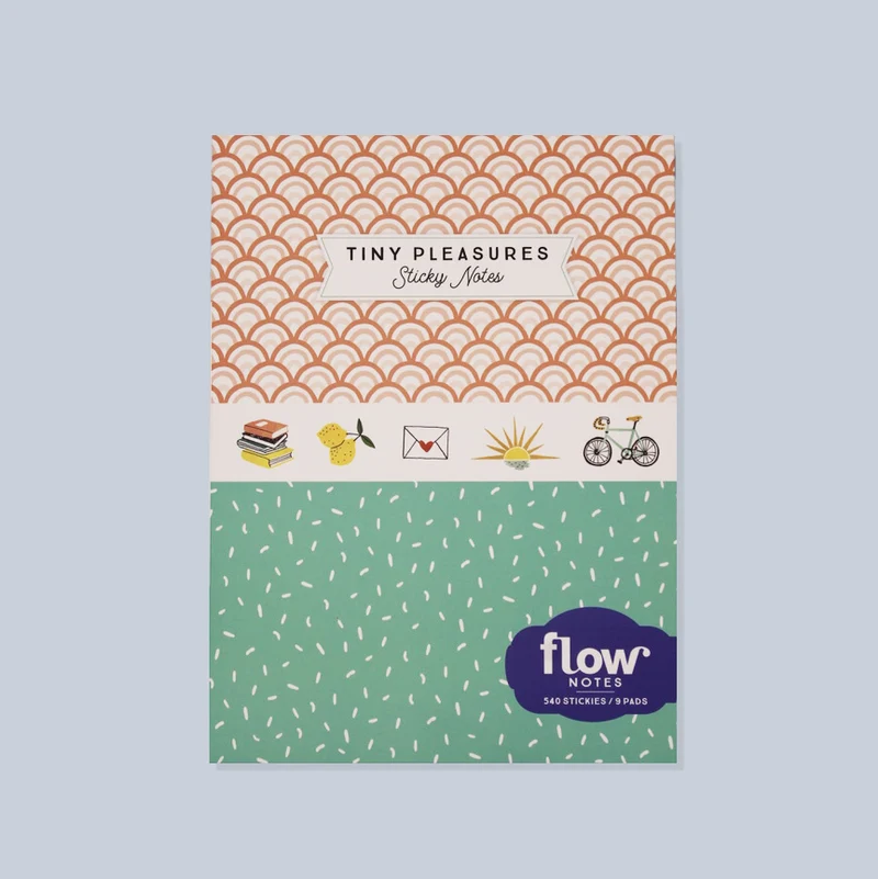 Flow sticky notes Tiny Pleasures