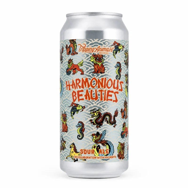 Tripping Animals x 450 North Harmonious Beauties | Fruited Sour