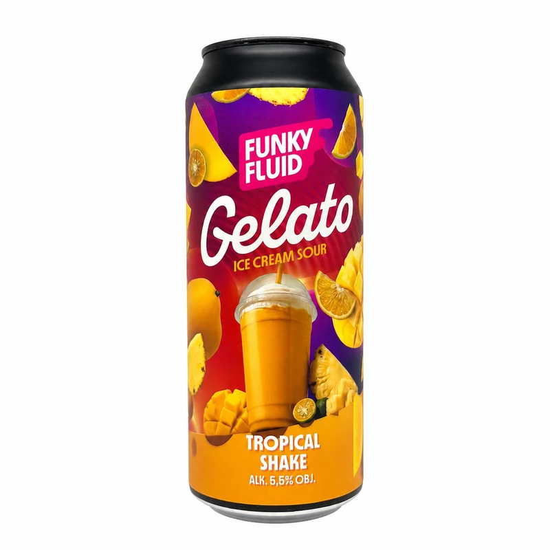 Funky Fluid Gelato Tropical Shake 2026 | Fruited Sour