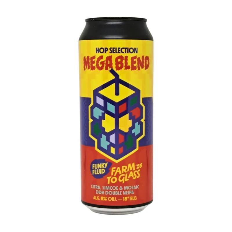 Funky Fluid Farm To Glass '26: Hop Selection Mega Blend | DIPA