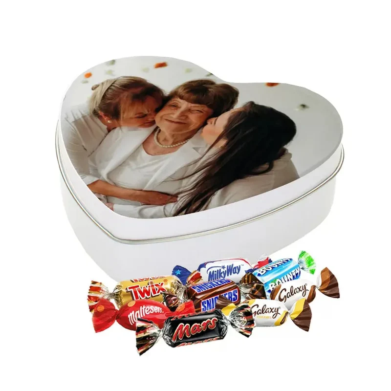 Mars Celebrations - volledig gepersonaliseerd cadeau - tinnen hartje met eigen ontwerp - 120g