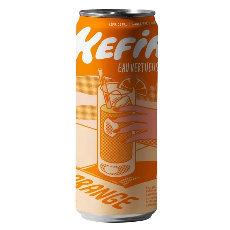 Kefir zwarte thee - sinaasappel bio