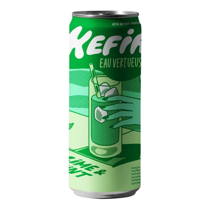 Kefir munt - limoen bio