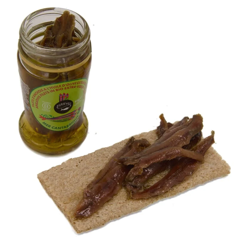 Ansjovisfilets op olijfolie