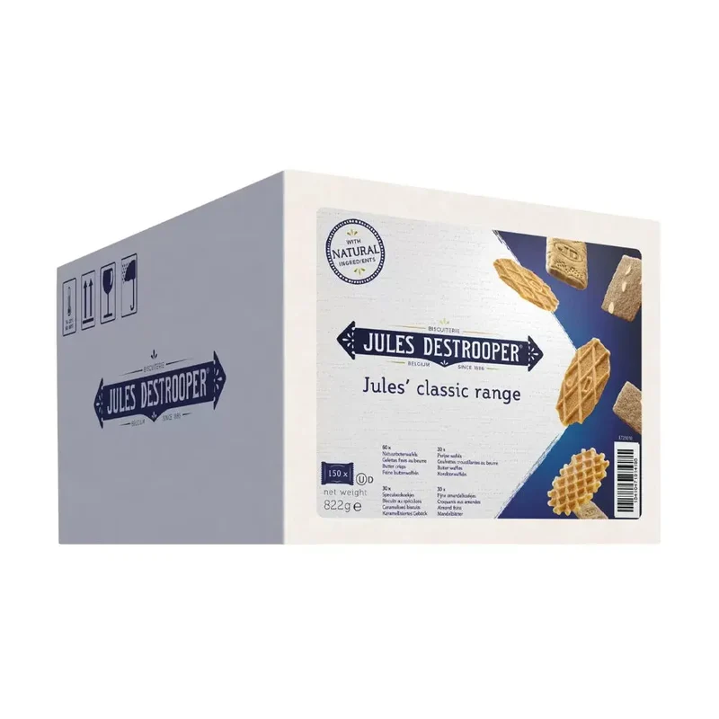 Jules Destrooper Jules' Classic Range - 4 soorten - 150 stuks - 822g