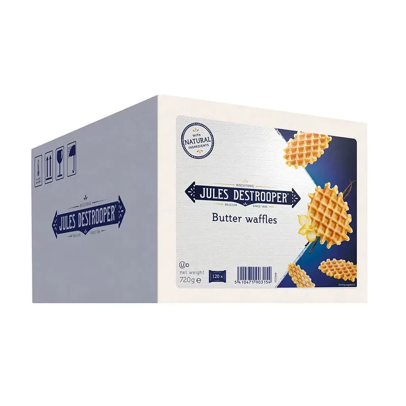 Jules Destrooper Parijse wafels - 120 stuks - 720g