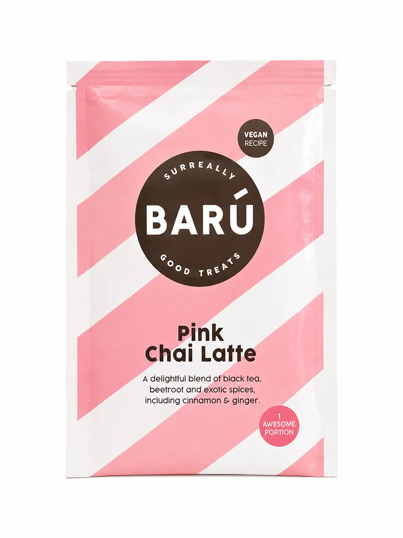 Barú Pink Chai Latte – Vegan Chai Latte met Biet & Kruiden