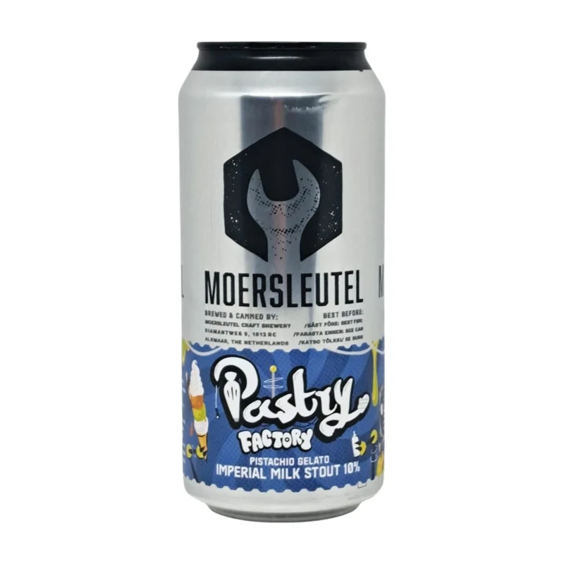 Moersleutel Pastry Factory: Pistachio Gelato | Milk Stout