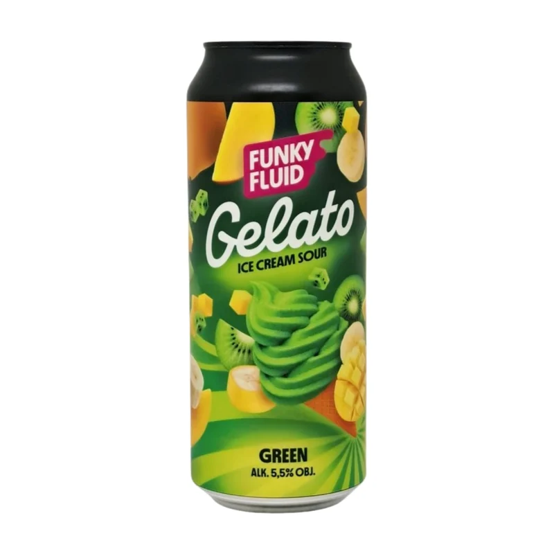 Funky Fluid Gelato: Green | Smoothie Sour