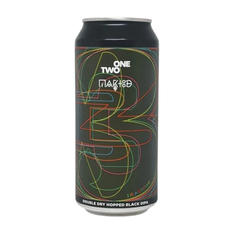Maktoob x One Two 3 Is A Crowd | Black IPA