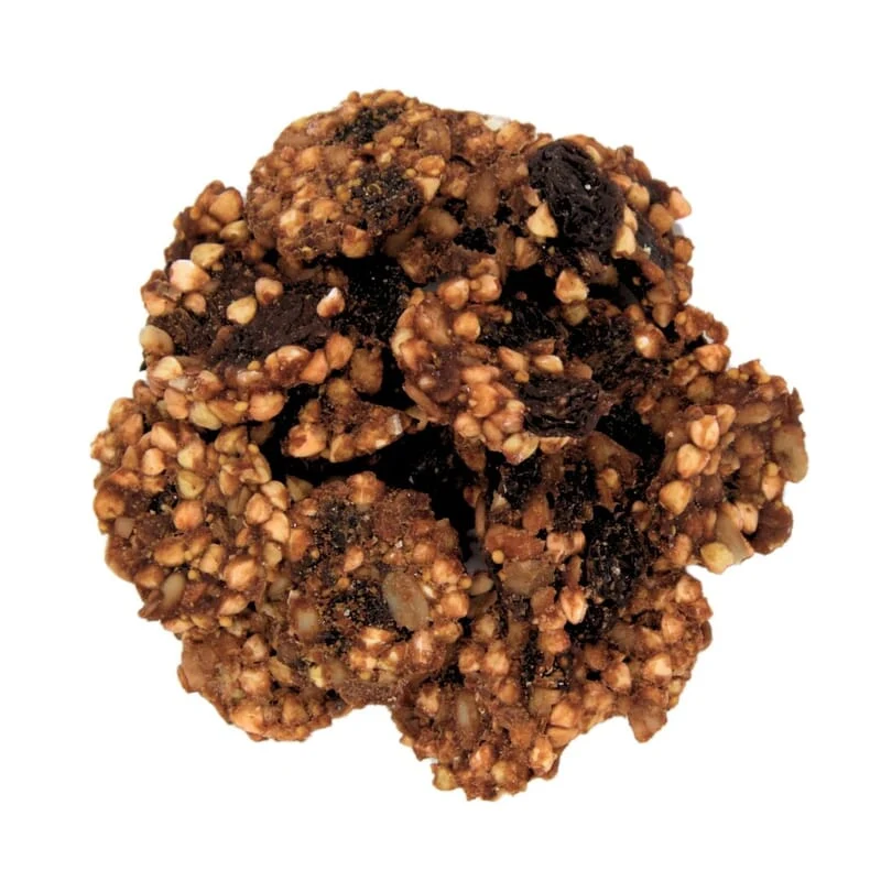 Granola bites met aardbei bio