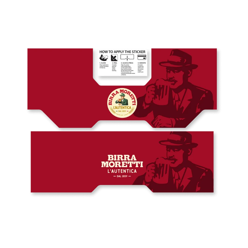 Birra Moretti BLADE Sticker