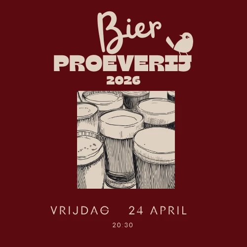 Verdins Bier Proeverij April 2026 | Bierproeverij