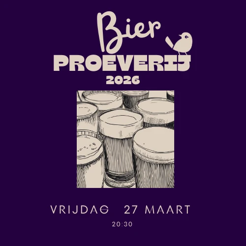 Verdins Bier Proeverij Maart 2026 | Bierproeverij
