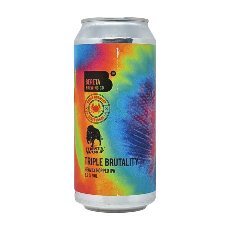 Bereta Brewing Co. X Krois & Thirsty Triple Brutality | NEIPA