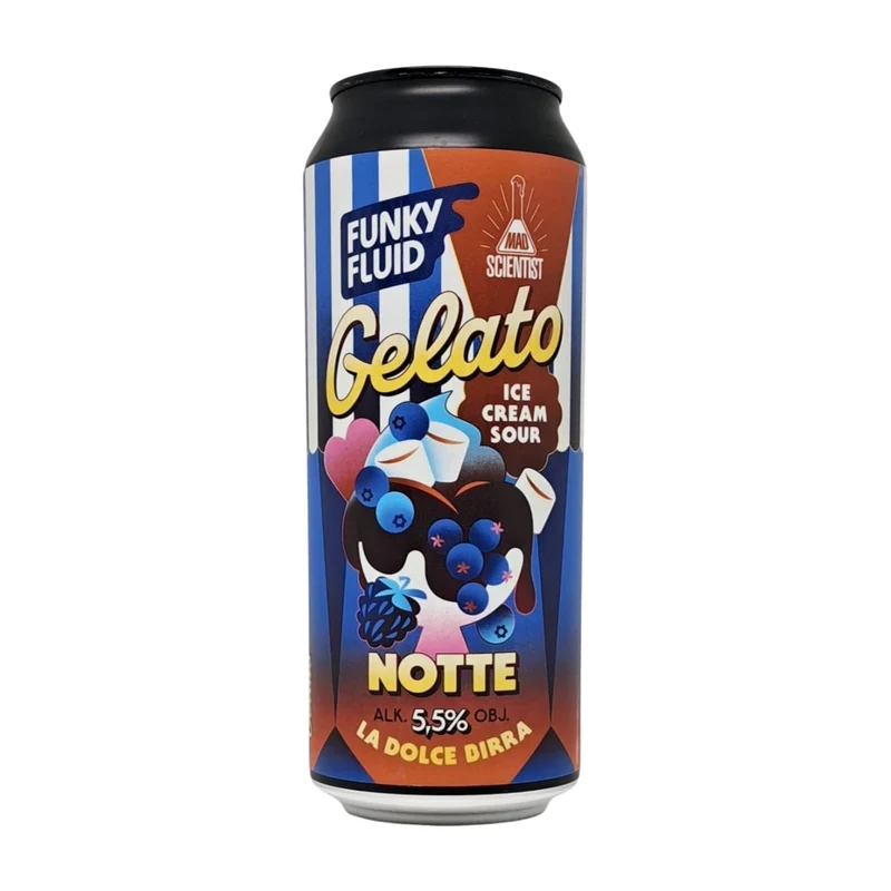 Funky Fluid X Mad Scientist Gelato: Notte | Smoothie Sour