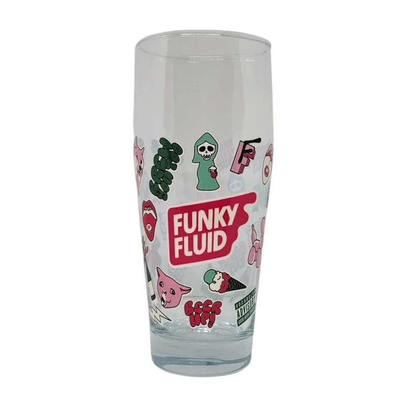 Funky Fluid Sahm Willy 50cl | Glas