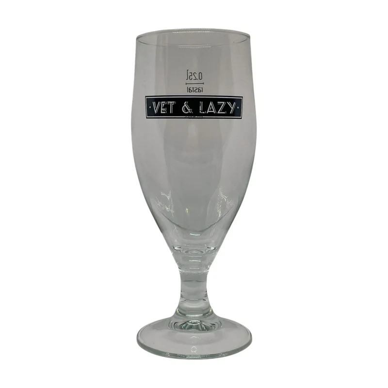 Vet & Lazy Voetglas | Glas