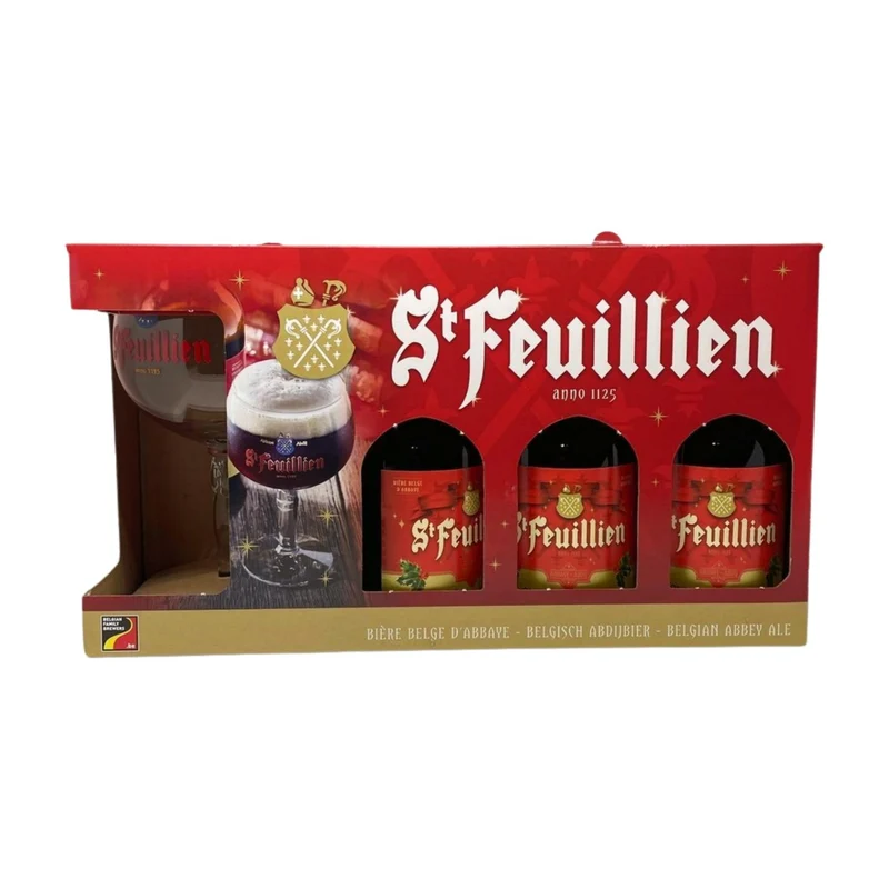 St. Feuillien Kerst Bier Giftpack | Cadeau Bierpakket