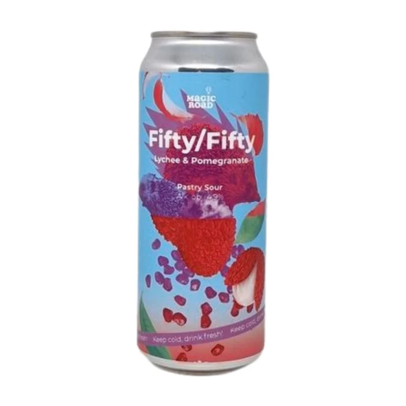 Magic Road Fifty Fifty - Lychee & Pomegranate | Smoothie Sour