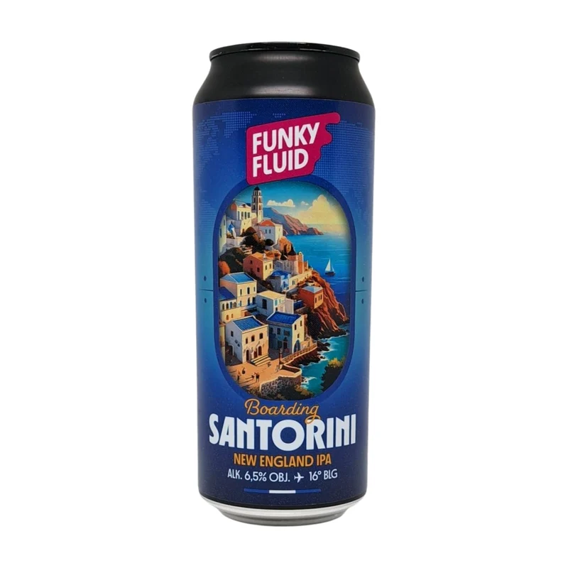 Funky Fluid Boarding: Santorini | NEIPA