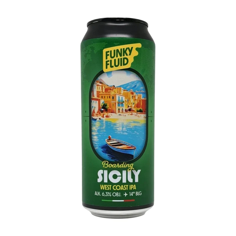 Funky Fluid Boarding: Sicily | American IPA