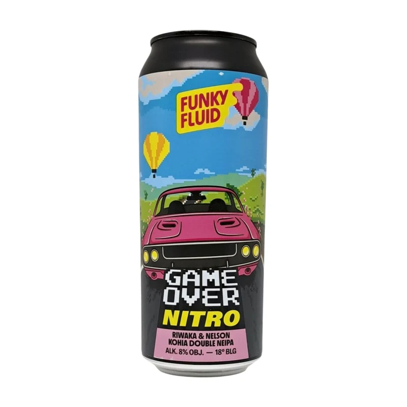 Funky Fluid X Game Over Nitro | Double NEIPA