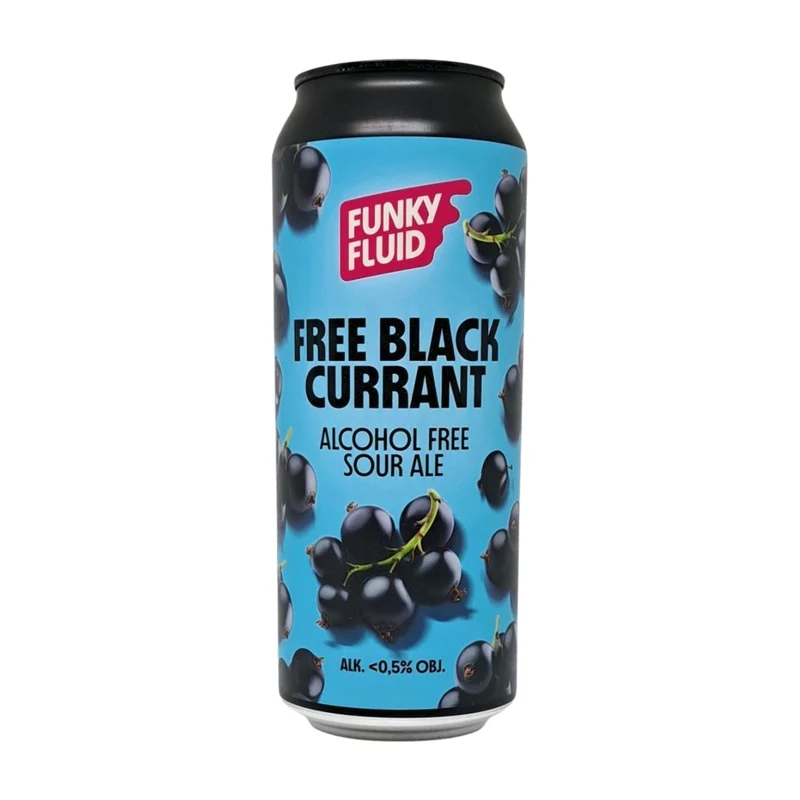 Funky Fluid Free Black Currant | Non Alcoholic Sour