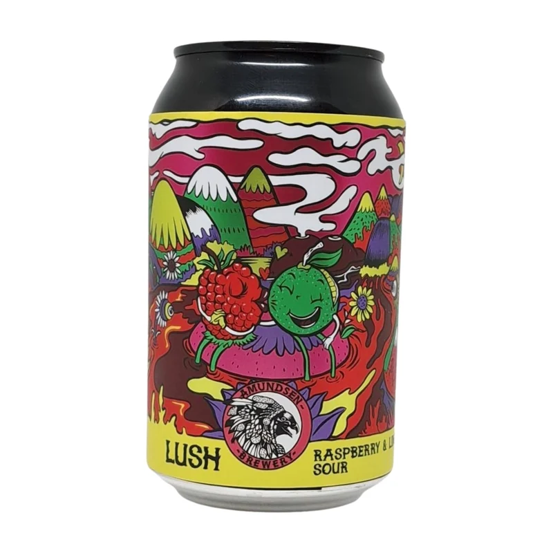 Amundsen Lush Raspberry & Lime | Berliner Weisse
