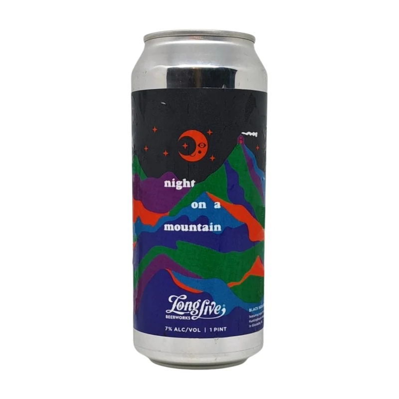 Long Live Beerworks Night on a Mountain | Black IPA