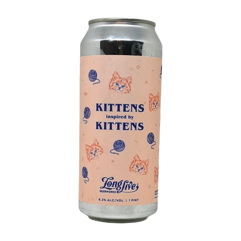 Long Live Beerworks Kittens Inspired By Kittens | NEIPA