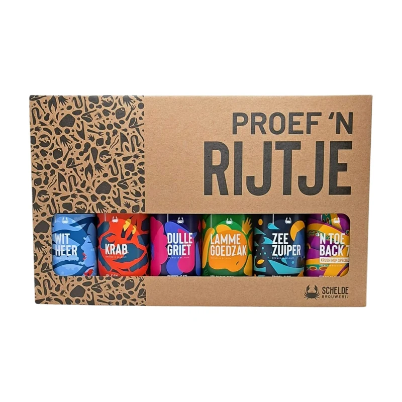 Schelde Brouwerij Proef 'n Rijtje | Cadeau Bierpakket