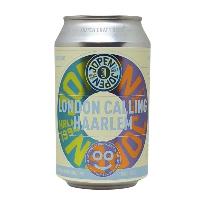 Jopen x Goodness London Calling Haarlem | Gluten Free Cold IPA
